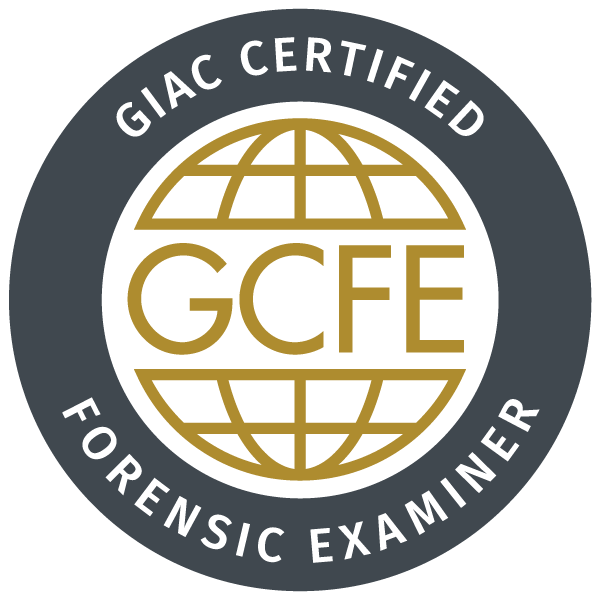 GIAC Certified Forensic Examiner